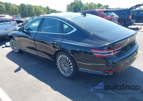 2023 Genesis G80 из США, поврежденный, VIN KMTGE4S18PU004685